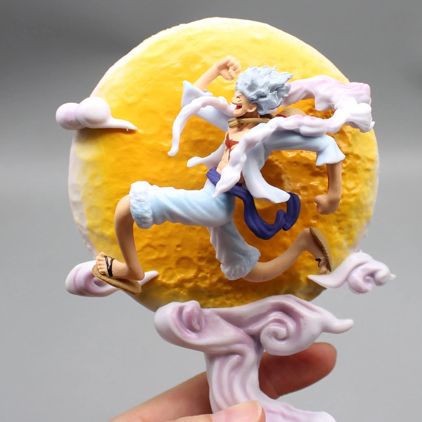 Fairy Nika Monkey D Luffy Gear 5 With Moon Light Action Figure