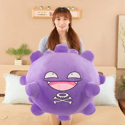 Koffing Pokemon Plush - Large Soft Anime Doll for Kids