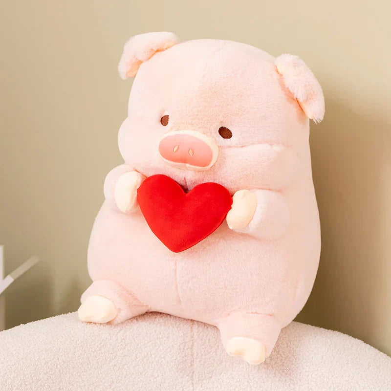 Love Heart Pig Plush Toy