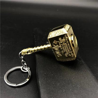 Legends The Avengers Peripherals Thanos Infinity Gauntlet Alloy Car Keychain