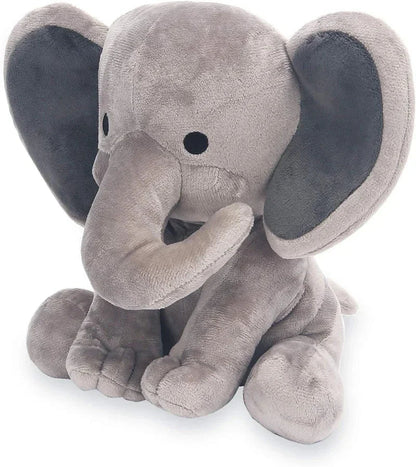 Gray Elephant Plush - 25cm Soft Stuffed Toy for Kids and Nursery Decor
