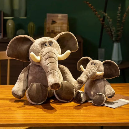 Plush Elephant Stuffed Toy - Adorable Home Decor & Perfect Gift!