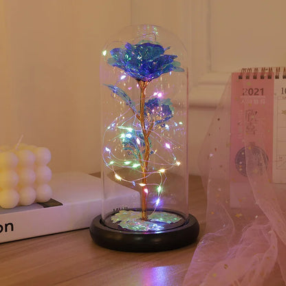 Eternal Rose LED Glass Flower Display