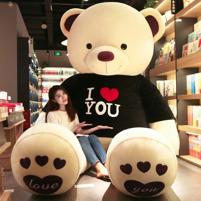 Giant 100cm Plush Teddy Bear - Soft Stuffed Animal for All Occasions