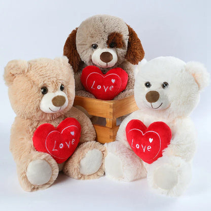 Heart Teddy Bear Plush 25cm