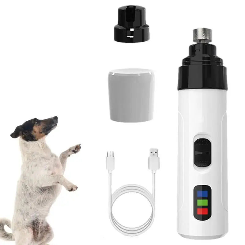 Electric Pet Nail Trimmer - USB Rechargeable