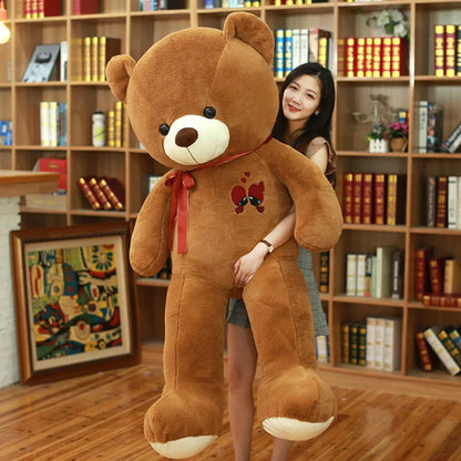 Large Teddy Bear Plush Soft Stuffed Bear 60 to 100 cm