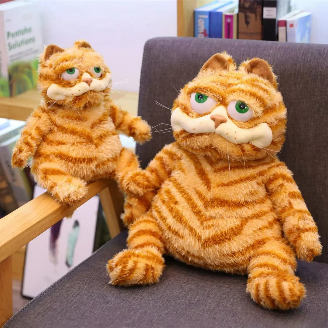 Garfield Plush Toy - Adorable Fat Cat Doll for Kids' Birthday Gifts
