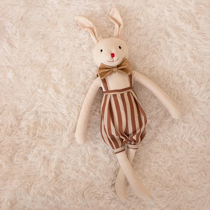 Handmade Bunny Plush in Cloth Dress