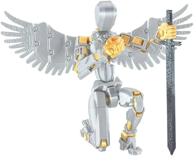 Lucky 13 Figure Toys Dummy 3D Printed Movable Shapeshift Robot Action Figuras
