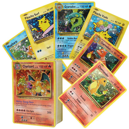 60/100Pcs Pokemon Cards