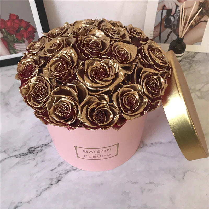 Luxury Preserved Eternal Rose Gift Box