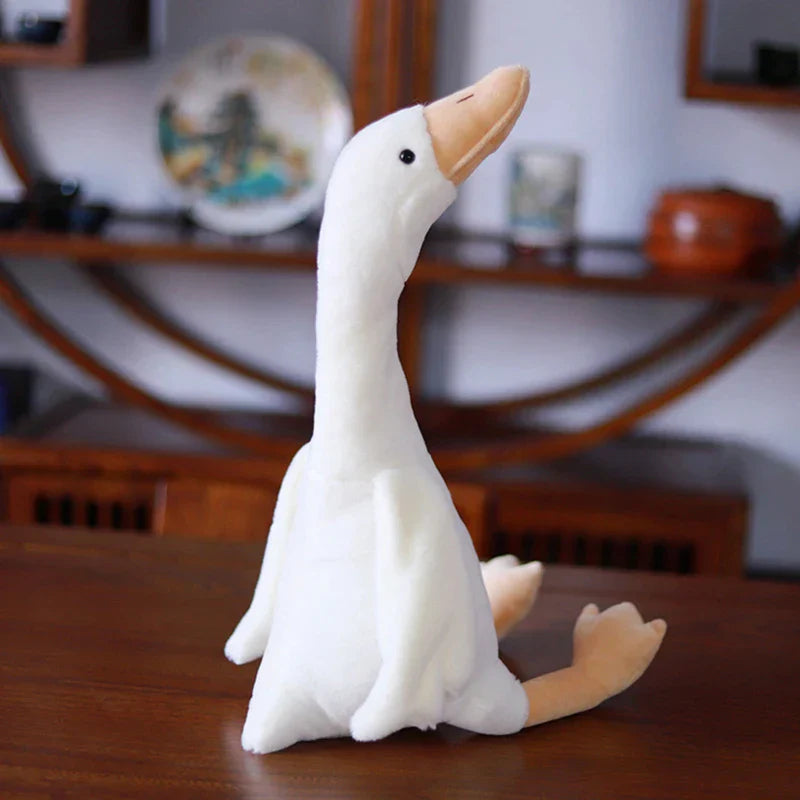 Cute 35cm Long Neck Goose Plush Doll - Soft Toy for Kids & Babies