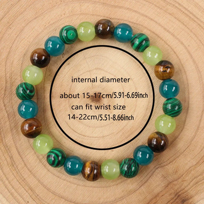 Tiger Eye Natural Stone Beaded Bracelet