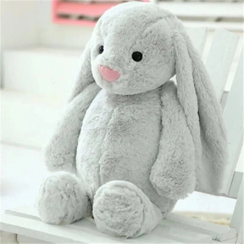 Cute Plush Long Ear Rabbit Doll - Adorable Sleeping Companion for Kids
