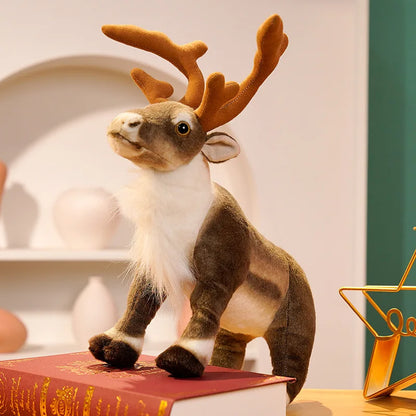 Super Soft Reindeer Plush Cuddly & Fun