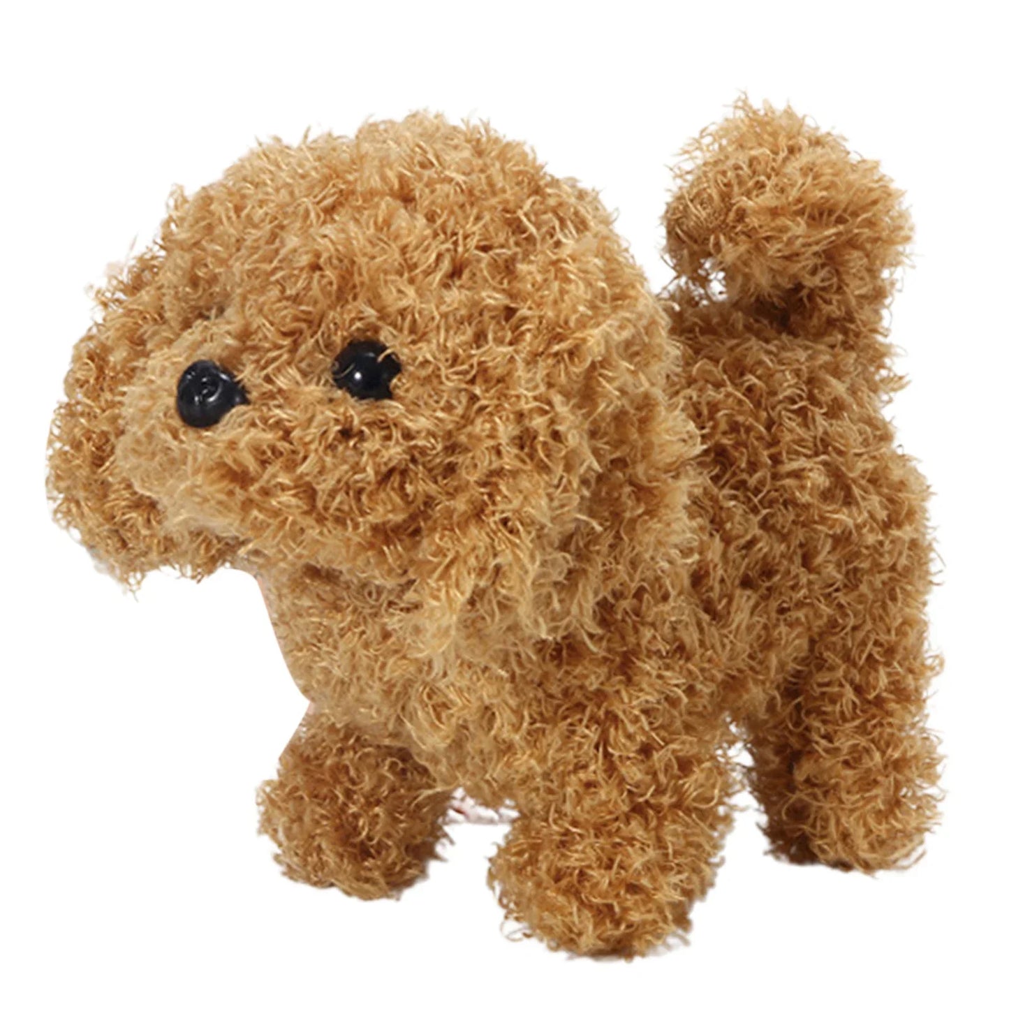 Interactive Electric Plush Puppy - Wags Tail & Walks