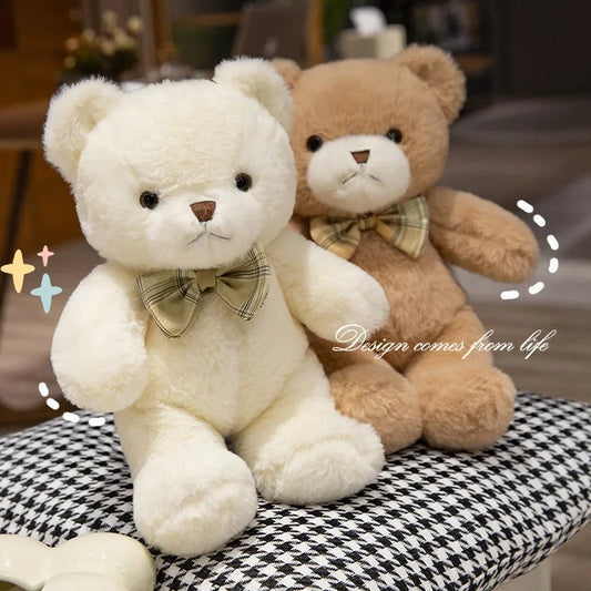 Cute Plush Teddy Bears - Soft Stuffed Animal Gifts for Kids & Home Decor