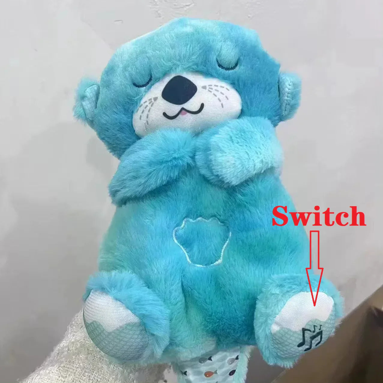 Breathing Bear: Soothing Plush Doll for Newborns & Kids