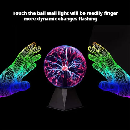 8 Inch Magic Plasma Ball Lamp