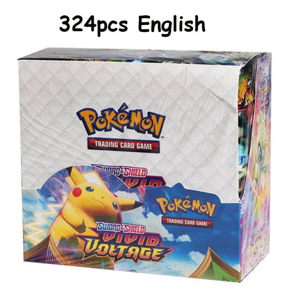 324Pcs Pokemon Cards Sun & Moon XY Evolutions Pokemon Booster Box Collectible Tradiner Card Game