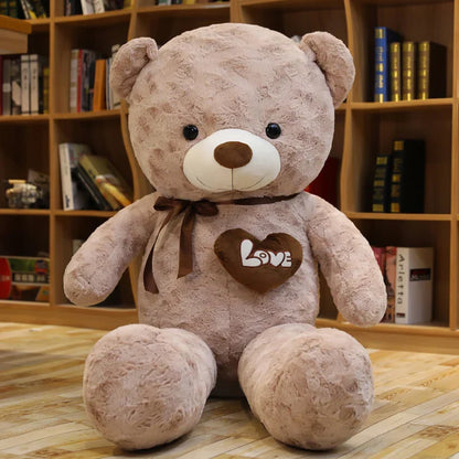 Two-Tone Love Teddy Bear Plush