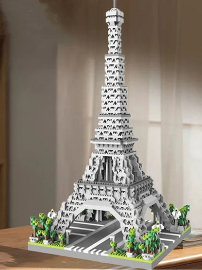 Paris Tower Street View Building Block