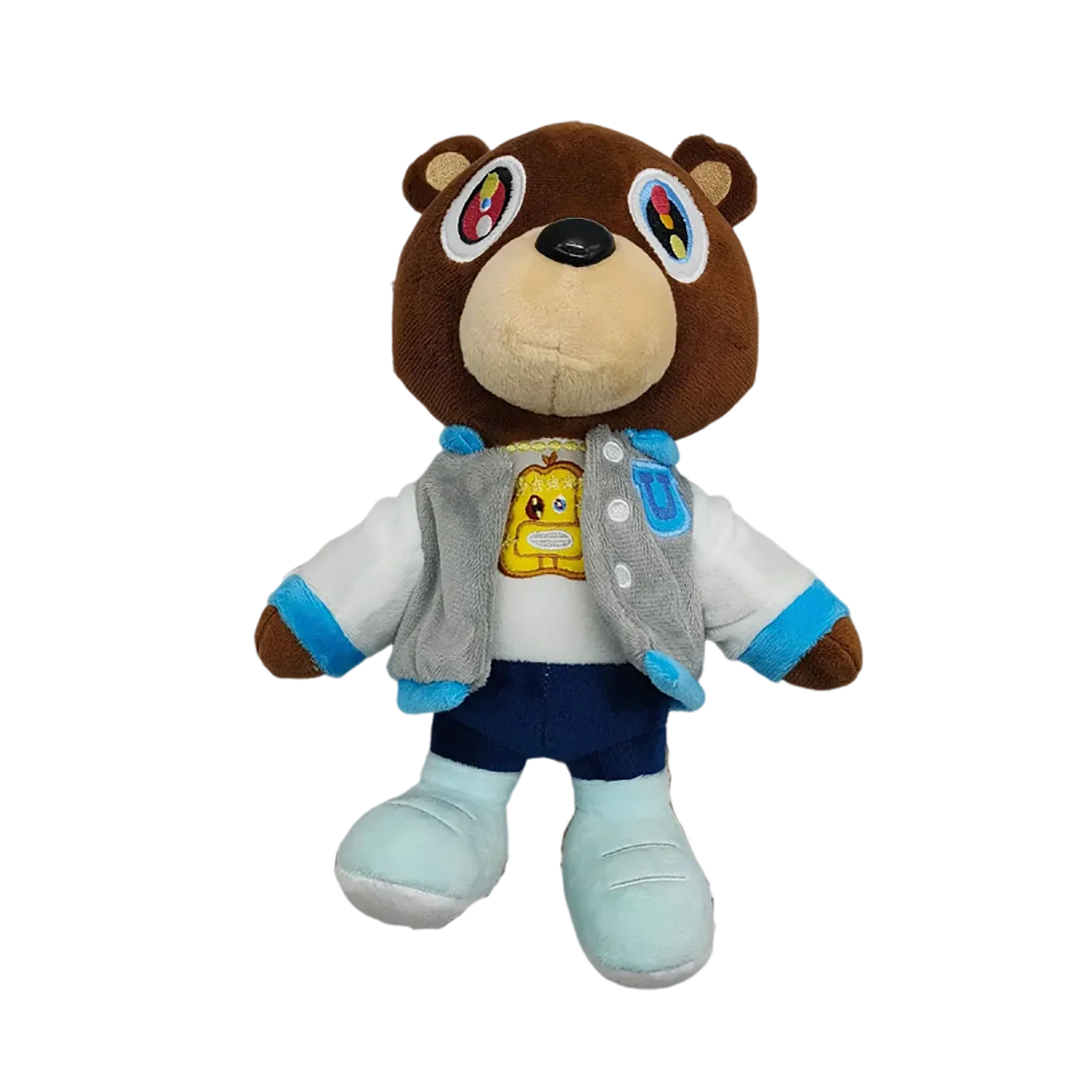 Cuddly Weighted Bear Plush Toy - Soothing Comfort for All Ages