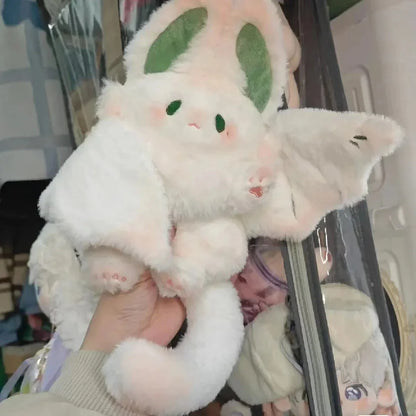 Kawaii Flying Rabbit Plush Toy - Adorable Stuffed Animal for Kids & Decor