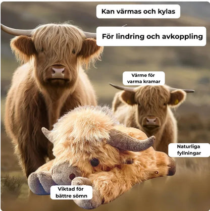 Highland Cow Plush Doll 45cm