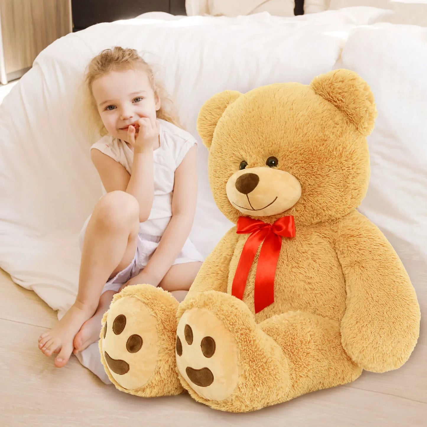 Giant Brown Teddy Bear Plush Toy