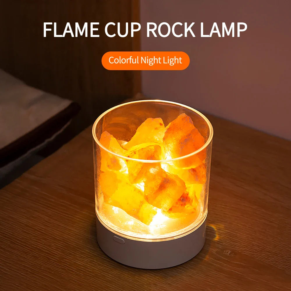 Natural Himalayan Salt Lamp Led