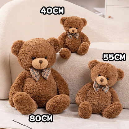 Classic Teddy Bear Plush with Bow 40-80cm