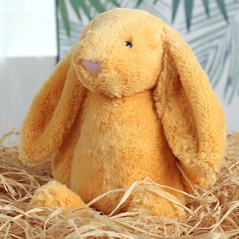 Shy Bunny Plush Toy Soft Floppy-Ear Gift for Girls