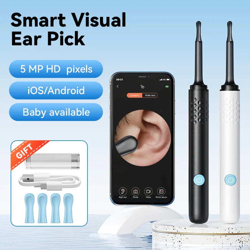 Wireless Endoscope Hd Ear Pick Set