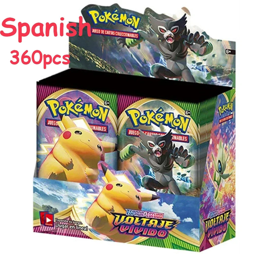 324Pcs Pokemon Cards Sun & Moon XY Evolutions Pokemon Booster Box Collectible Tradiner Card Game
