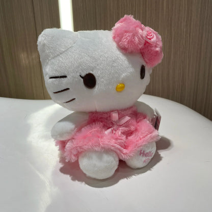 Sanrio Marumofubiyori Plush Doll Soft Hello Kitty Pillow