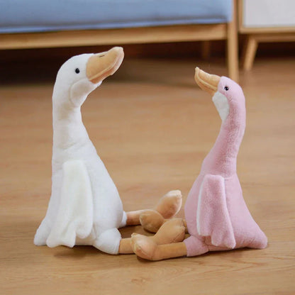 Cute 35cm Long Neck Goose Plush Doll - Soft Toy for Kids & Babies