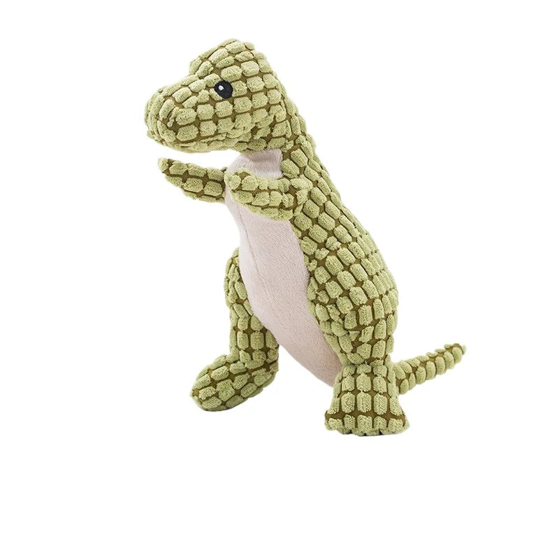 Dinosaur Teeth Grinding Toy: Bite-Resistant Stress Relief for Dogs