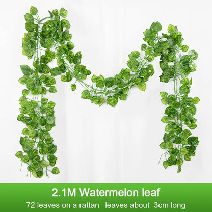 Artificial Plant Green Ivy Leaf Garland