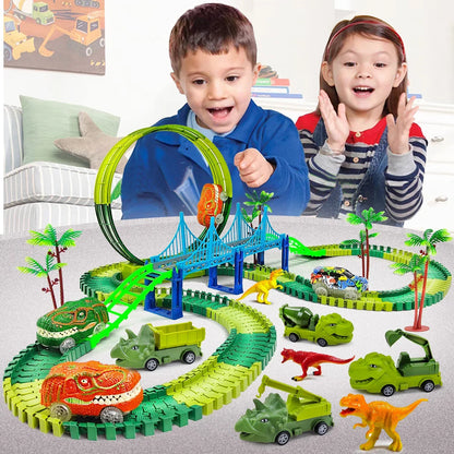 Electric Magic Climbing Dinosaur Track Toy