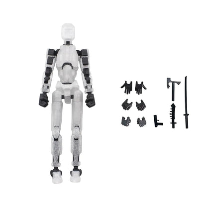 Lucky 13 Figure Toys Dummy 3D Printed Movable Shapeshift Robot Action Figuras