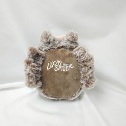 Soft Spider Plush Pillow - Cute Black Stuffed Animal Decor