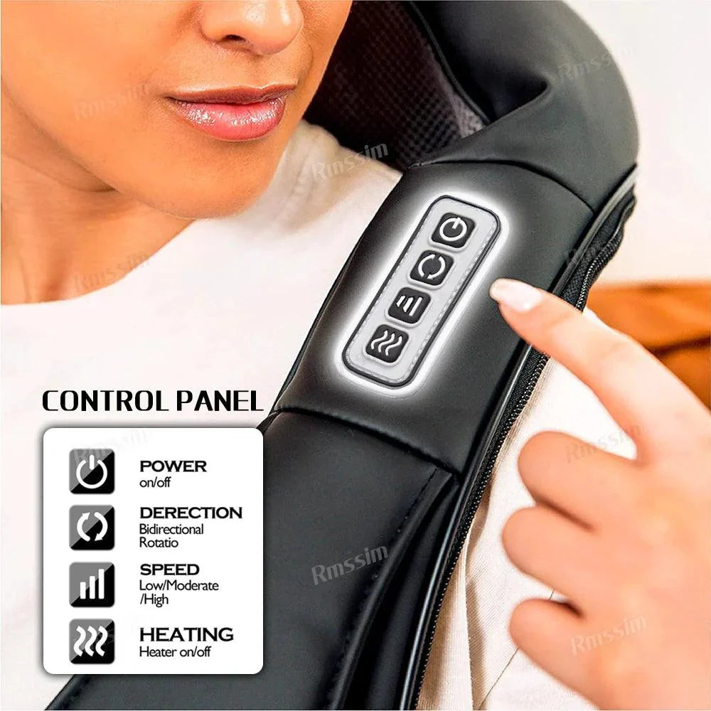 Heated Shiatsu Back And Neck Massager