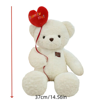 Love Confession Bear Plush - 37cm Soft Cuddly Gift for Valentine