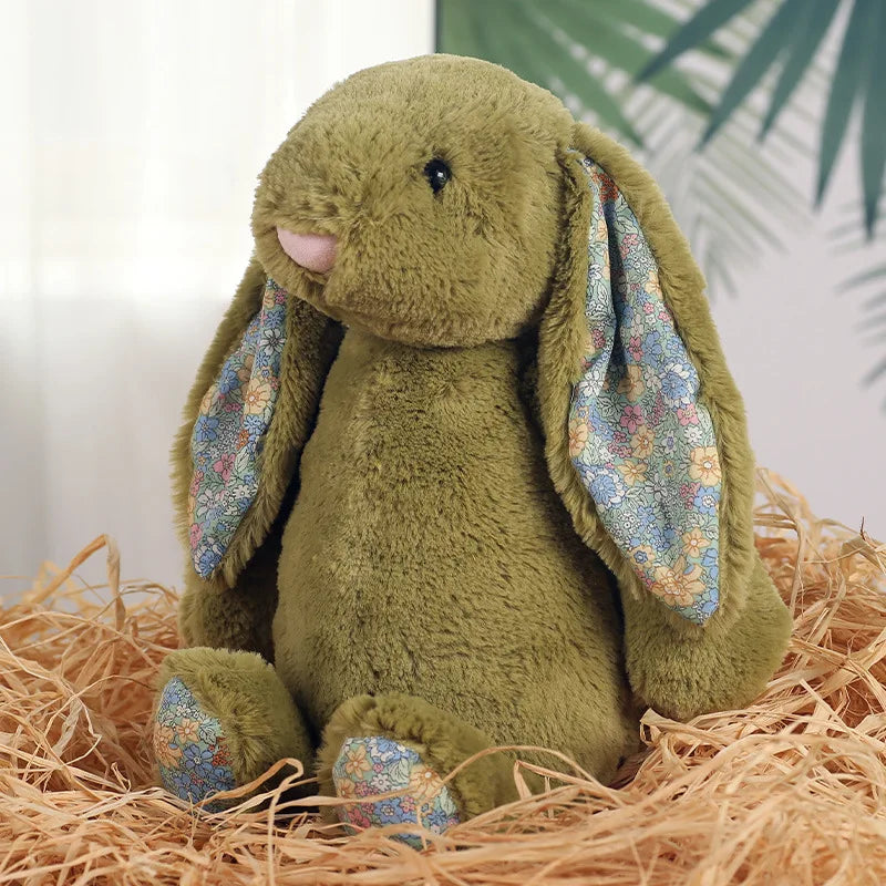 Shy Bunny Plush Toy Soft Floppy-Ear Gift for Girls