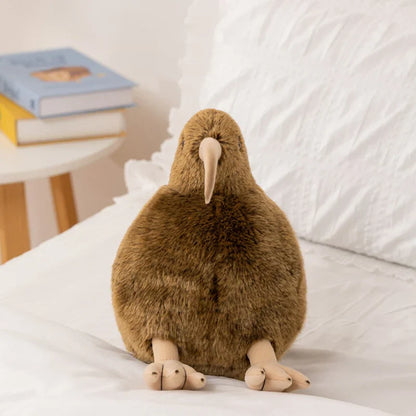 Kiwi Bird Plush Toy Soft Stuffed Animal Pillow for Home Decor