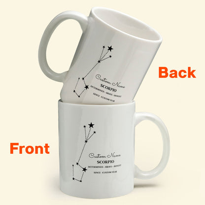 Scorpio Mug - Personalized Mug