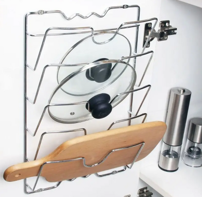 Wall Or Cabinet Door Pot Lid Mount