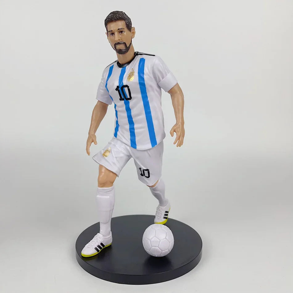 Ronaldo Messi Mbappe Model Dolls Cartoon Cute Action Figure